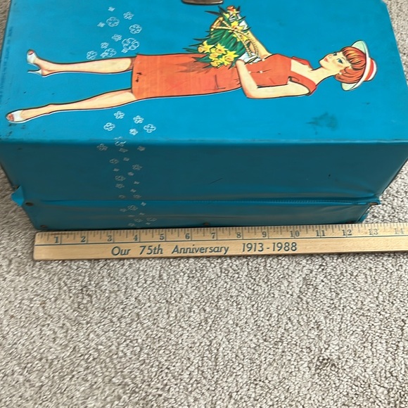 60’s Barbie & Skipper Carry Case 1964 from my childhood collection - Picture 15 of 15